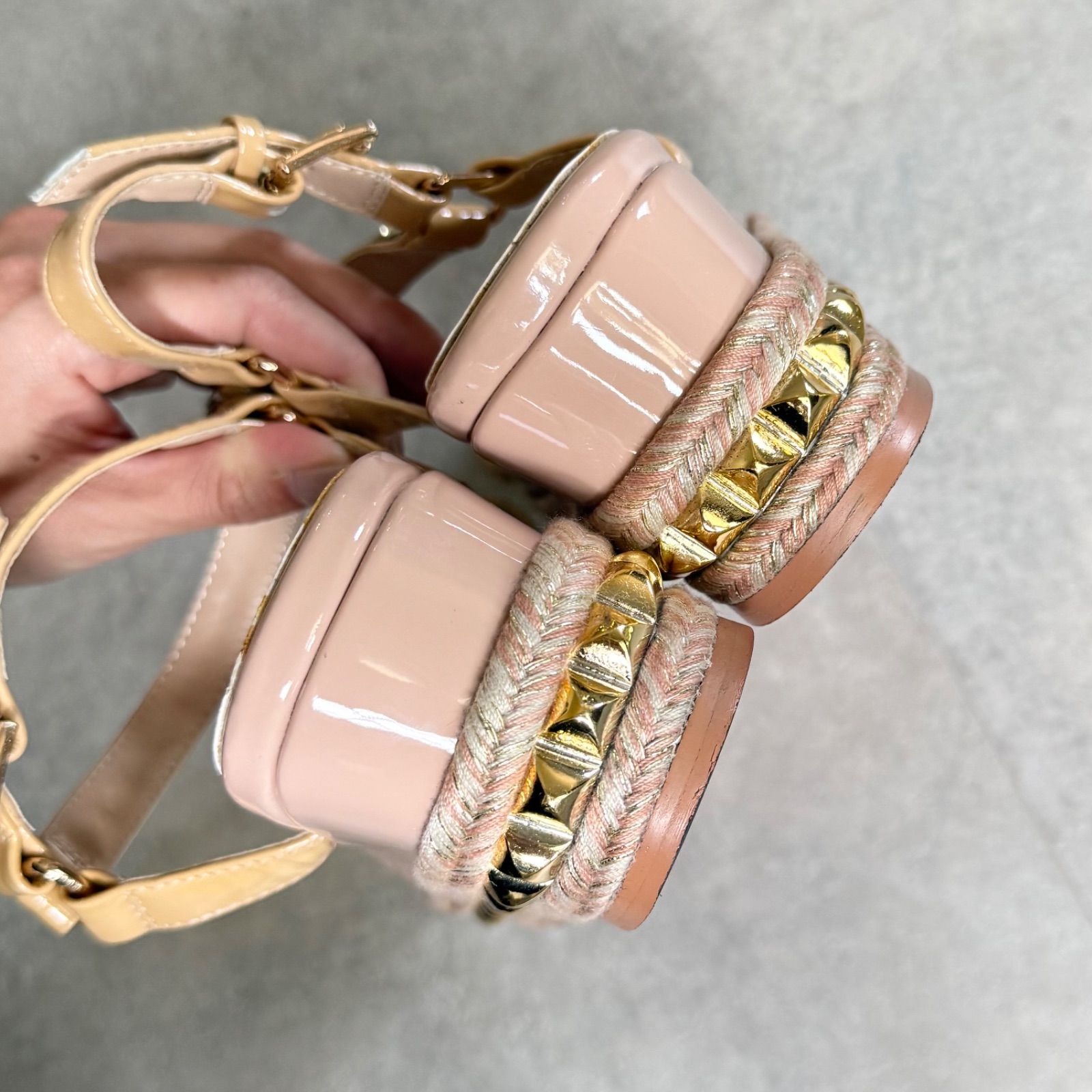 Christian Louboutin クリスチャンルブタン カタクロウ ウェッジソール