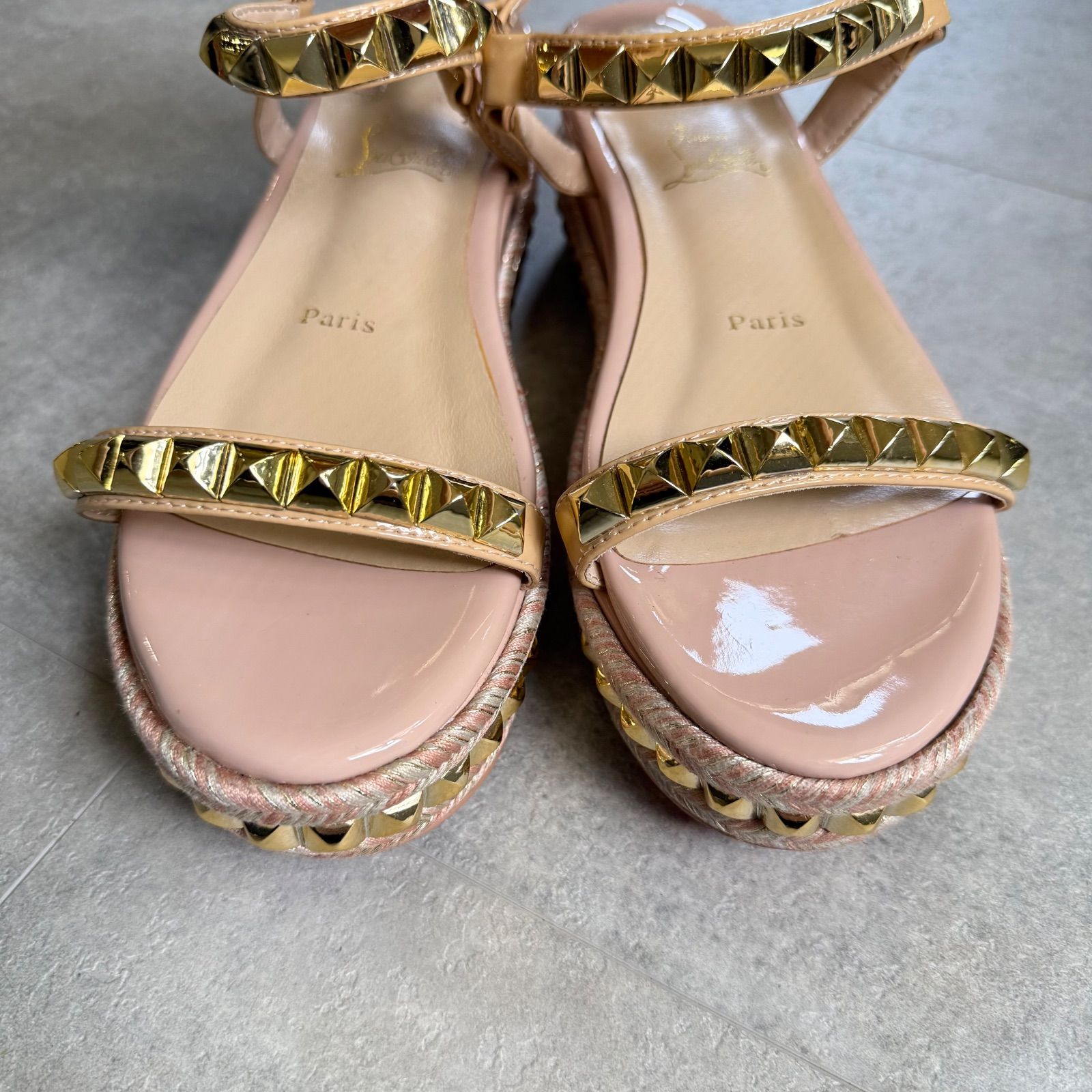 Christian Louboutin クリスチャンルブタン カタクロウ ウェッジソール