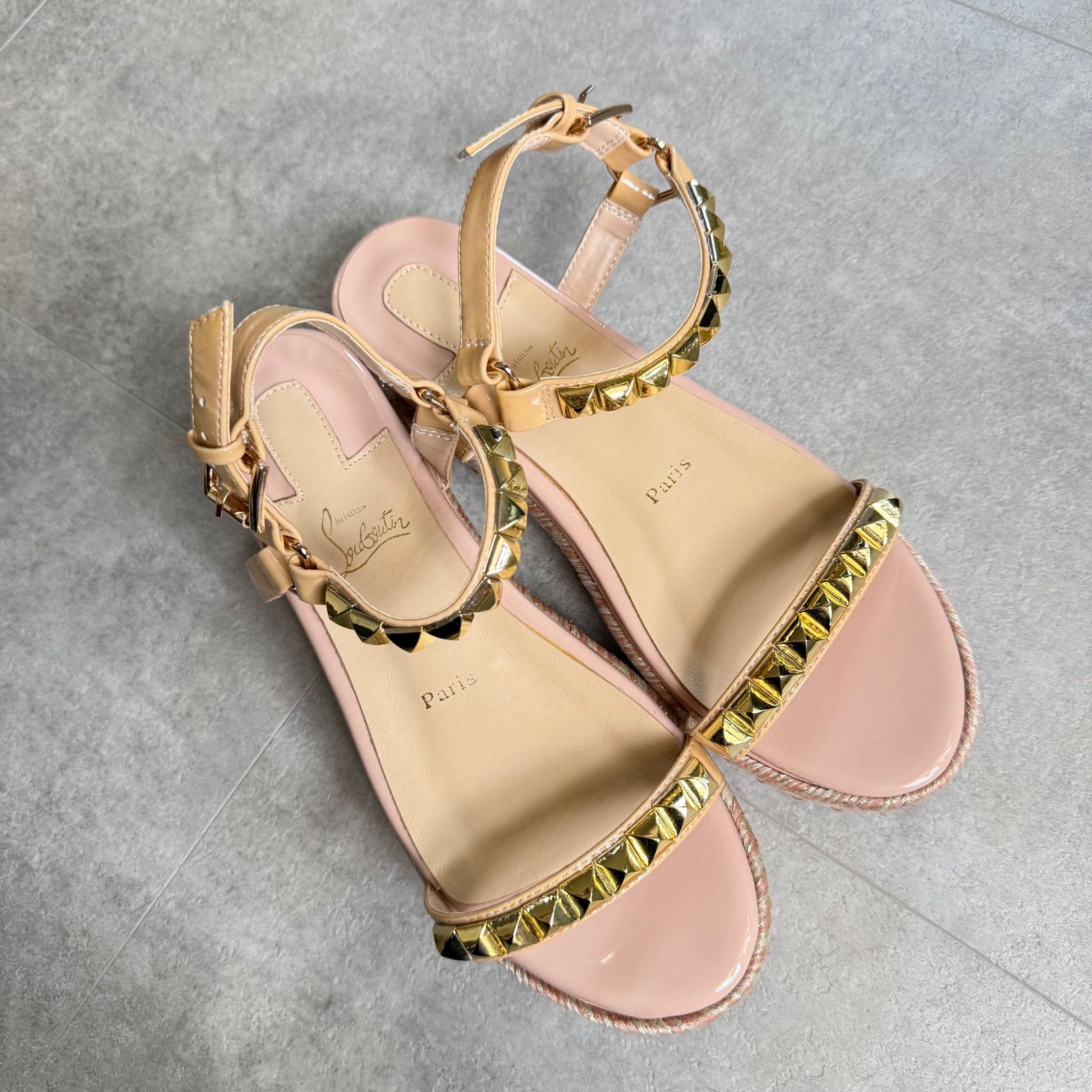 Christian Louboutin クリスチャンルブタン カタクロウ ウェッジソール