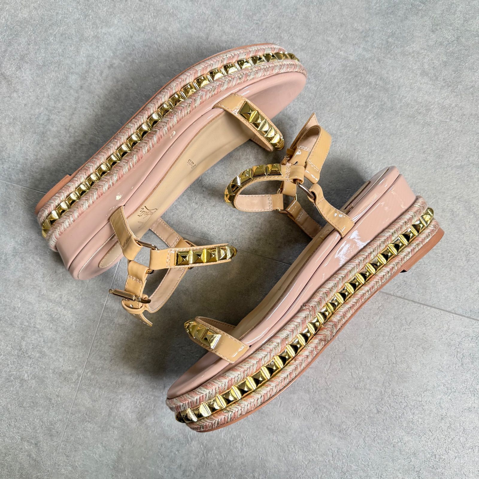 Christian Louboutin クリスチャンルブタン カタクロウ ウェッジソール
