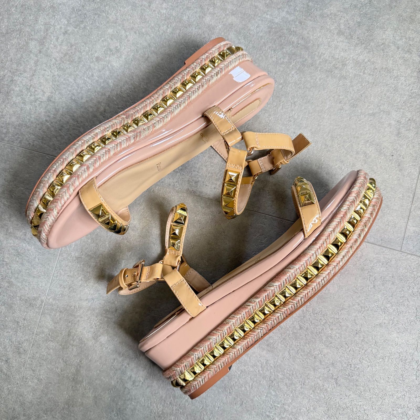 Christian Louboutin クリスチャンルブタン カタクロウ ウェッジソール