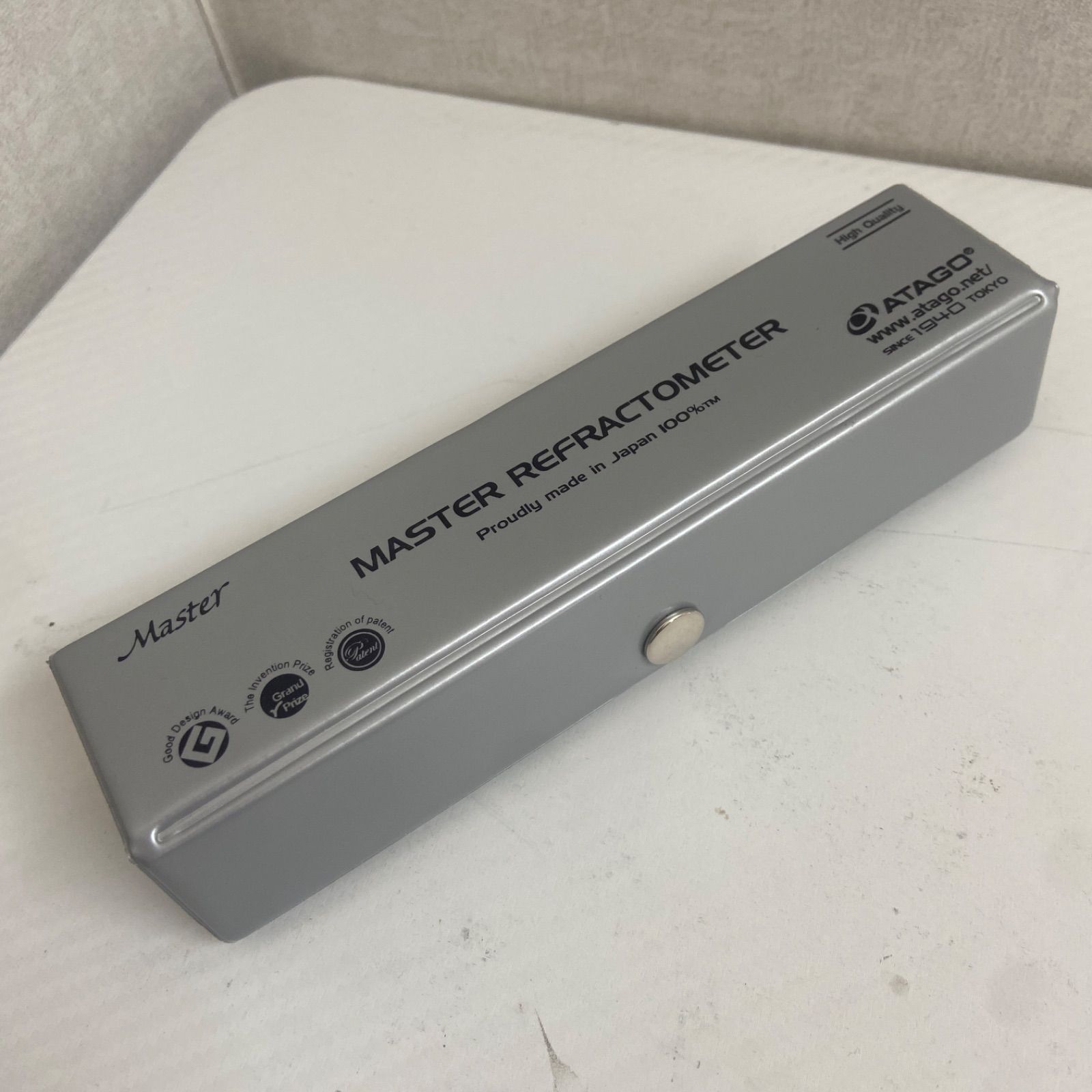 未使用　ATAGO 濃度計 手持屈折計 自動補正・防水仕様　MASTER-80H