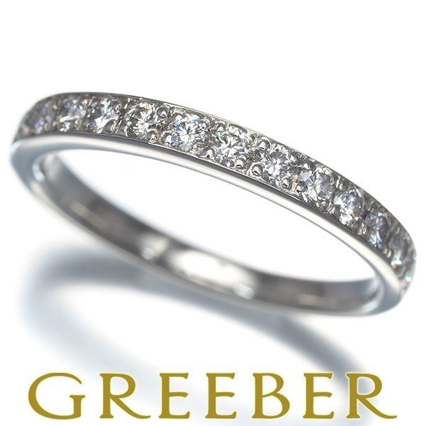 ヴァンドーム リング ダイヤ ダイヤモンド 0.38ct ハーフエタニティ 10 