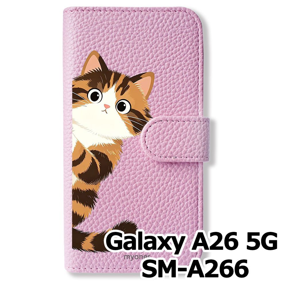 新品未使用】 Galaxy A26 5G SM-A266 手帳型スマホ ケース カバー (色