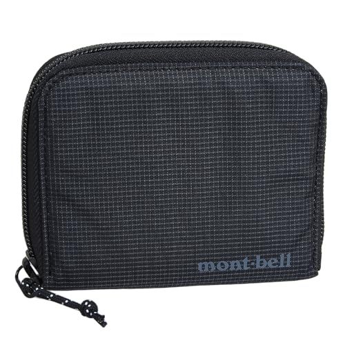 [モンベル] 財布 メンズ レディース 2つ折り 折財布 コンパクト ジップワレット 1133372 (ブラック(BK))ｍａ