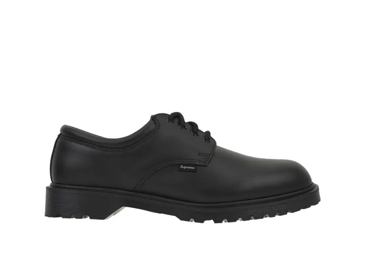 230 DR. MARTENS × Supreme フォース postal Supreme 4-eye シュー ブラック - 26SS