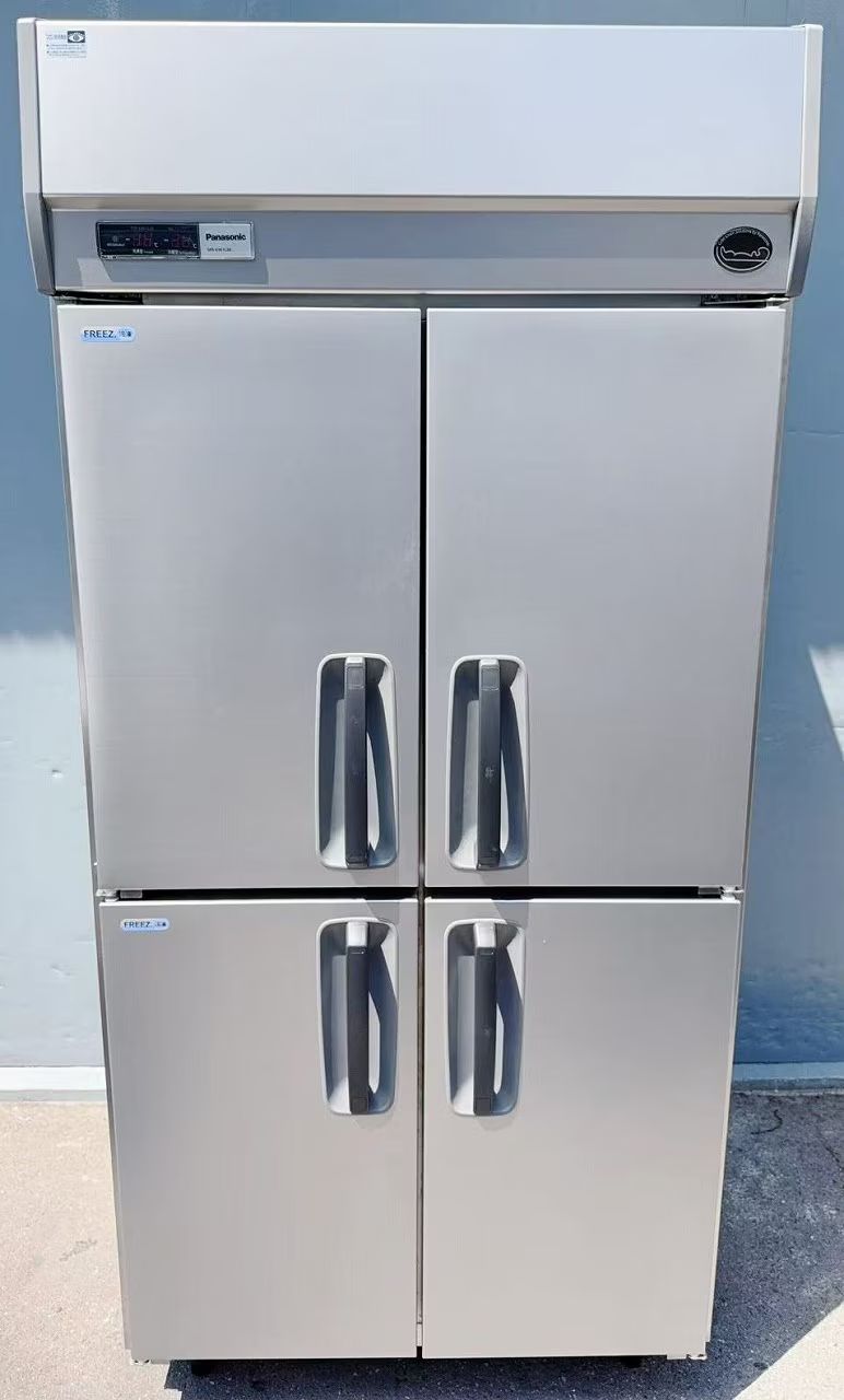 【中古】縦型冷凍冷蔵庫 2凍2蔵 パナソニック SRR-K961C2B 100V 2024年