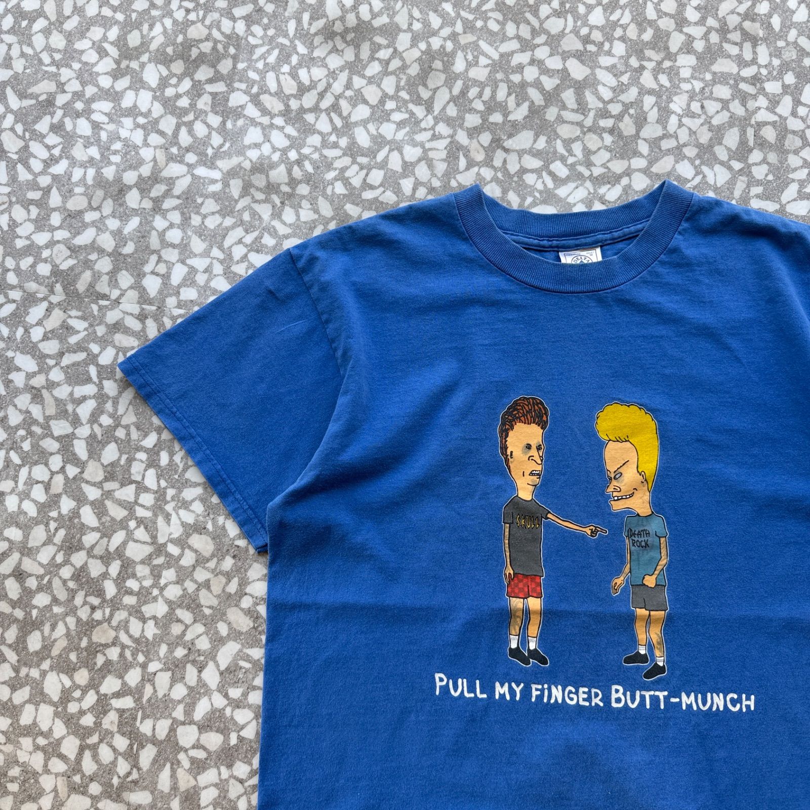 DELTA / 00's Beavis and Butt Head T-shirt ビーバス・アンド・バットヘッド アニメTシャツ　アメコミ　古着　半袖　西海岸　テレビアニメ　アメリカ