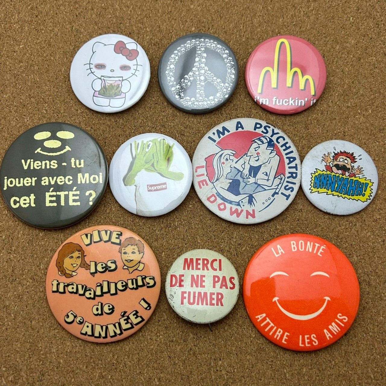 マクドナルド 缶バッジ マクドナルド - McDonald 缶バッジ vintage McDonald's マクドナルド