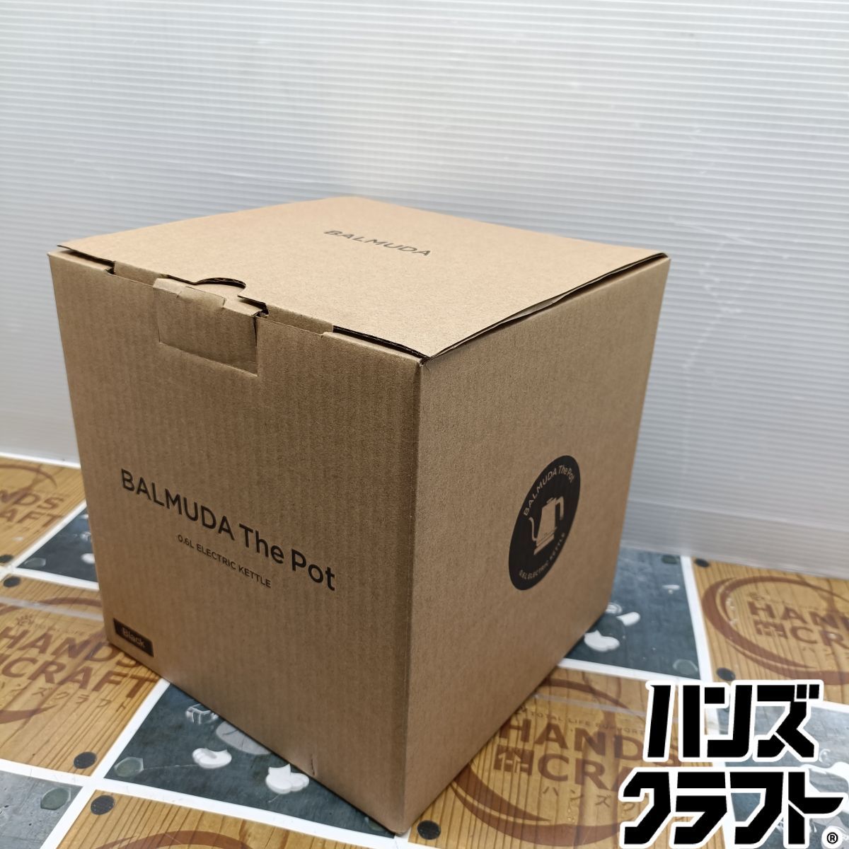 ◇【未使用品】バルミューダ BALMUDA The Pot KPT01JP-BK 本体寸法=幅