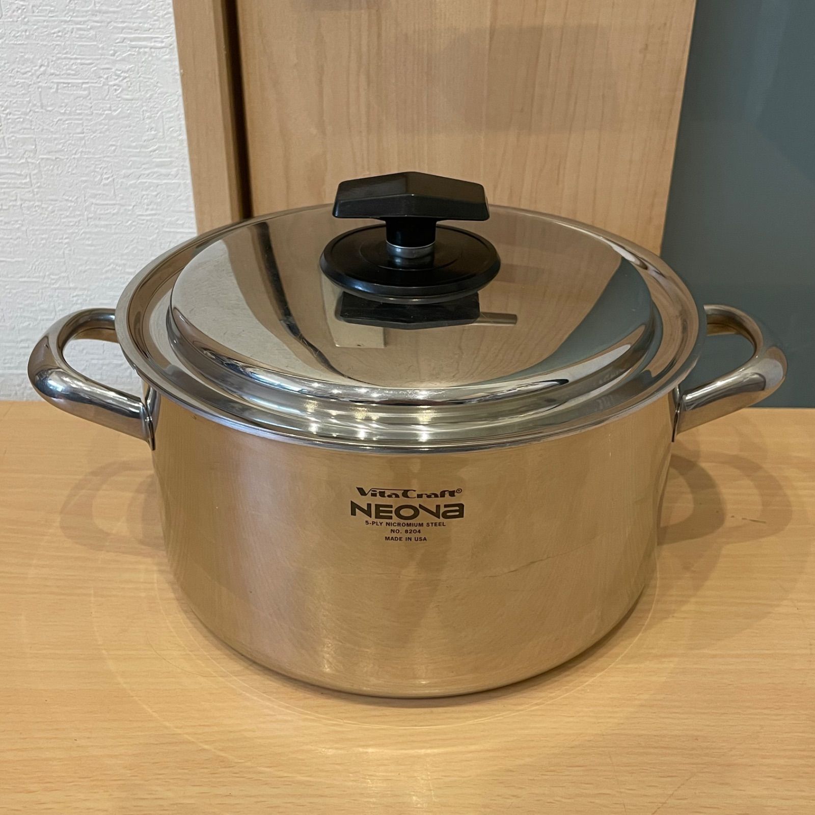 VitaCraft ビタクラフト NEOVA ネオバ 8204 両手鍋 調理器具 3.9L