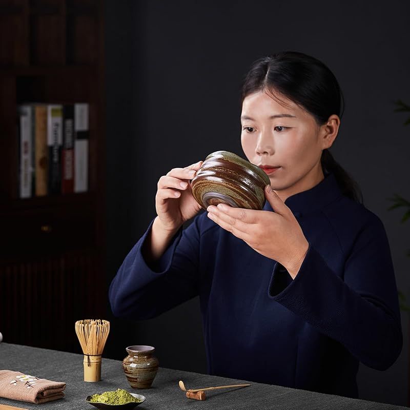 ポカロティー POKALOTEA 抹茶ティーセット 9件セット 茶道具 抹茶碗