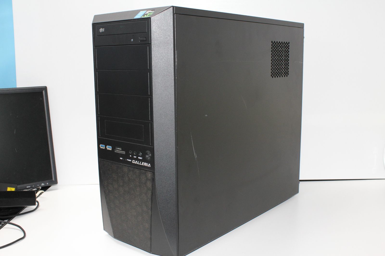 中古デスクトップPC】ドスパラ〈GALLERIA XF〉Core i7/SSD256GB/メモリ
