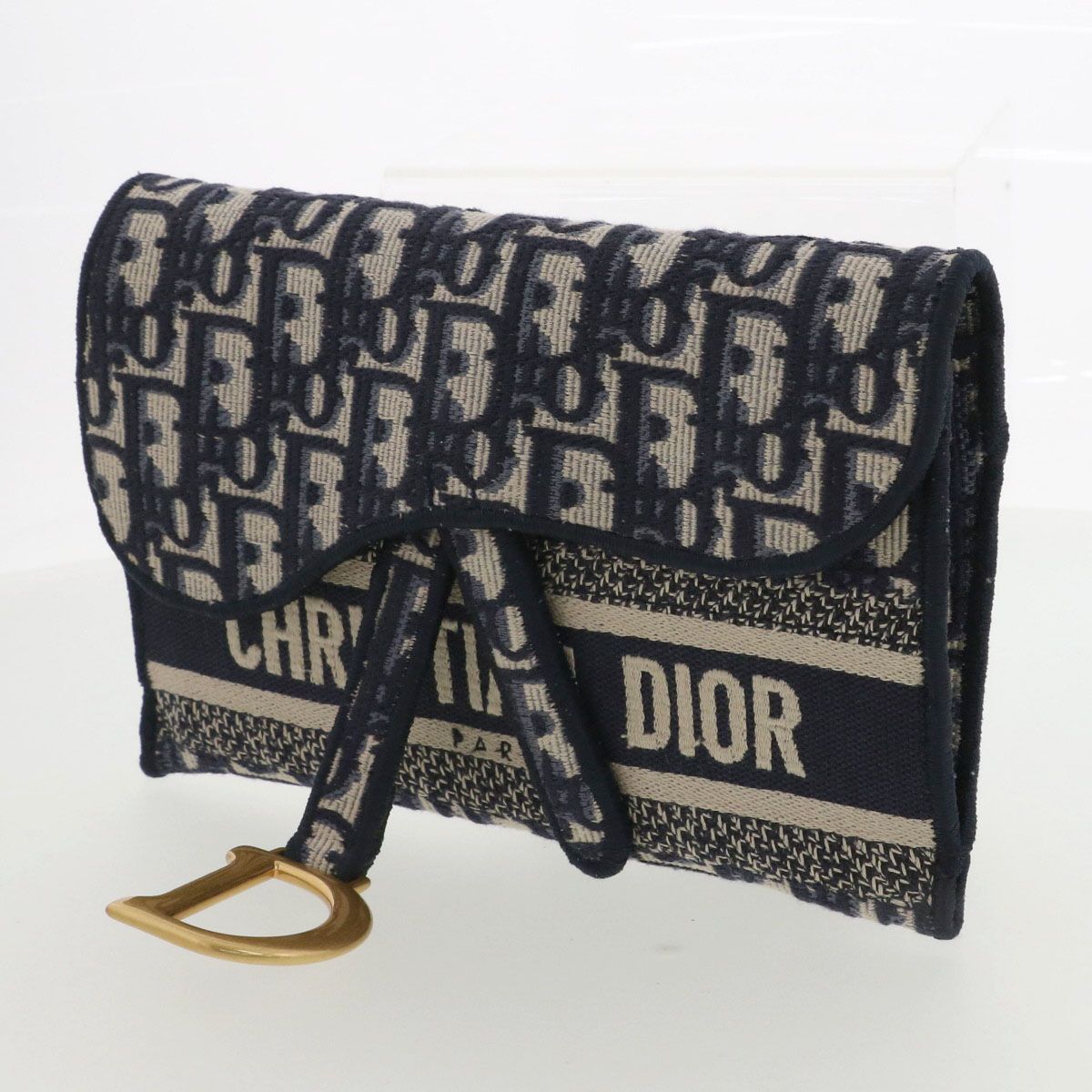 Christian Dior クリスチャンディオール オブリーク サドル スリム 
