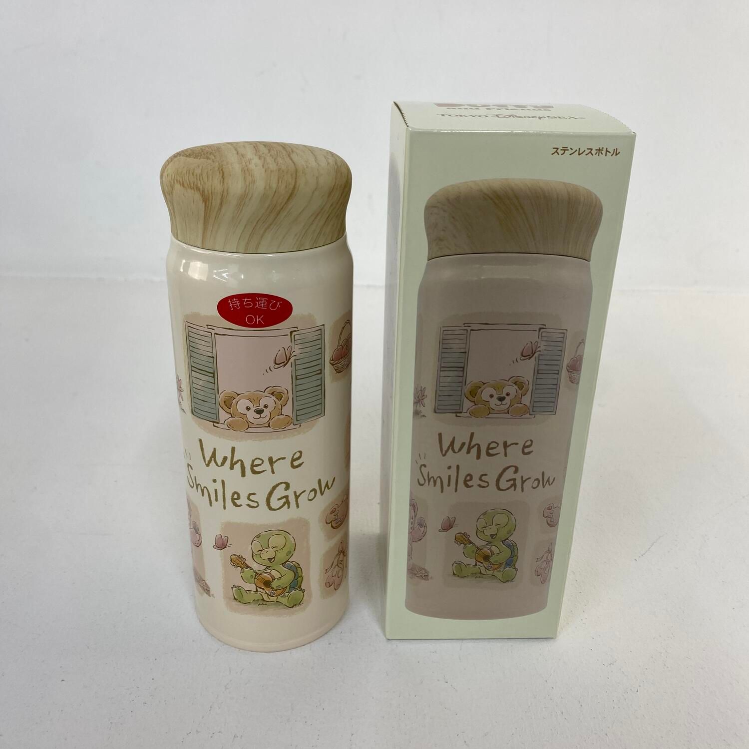 ☆加古川物流】【中古品】ダッフィー＆フレンズ ステンレスボトル