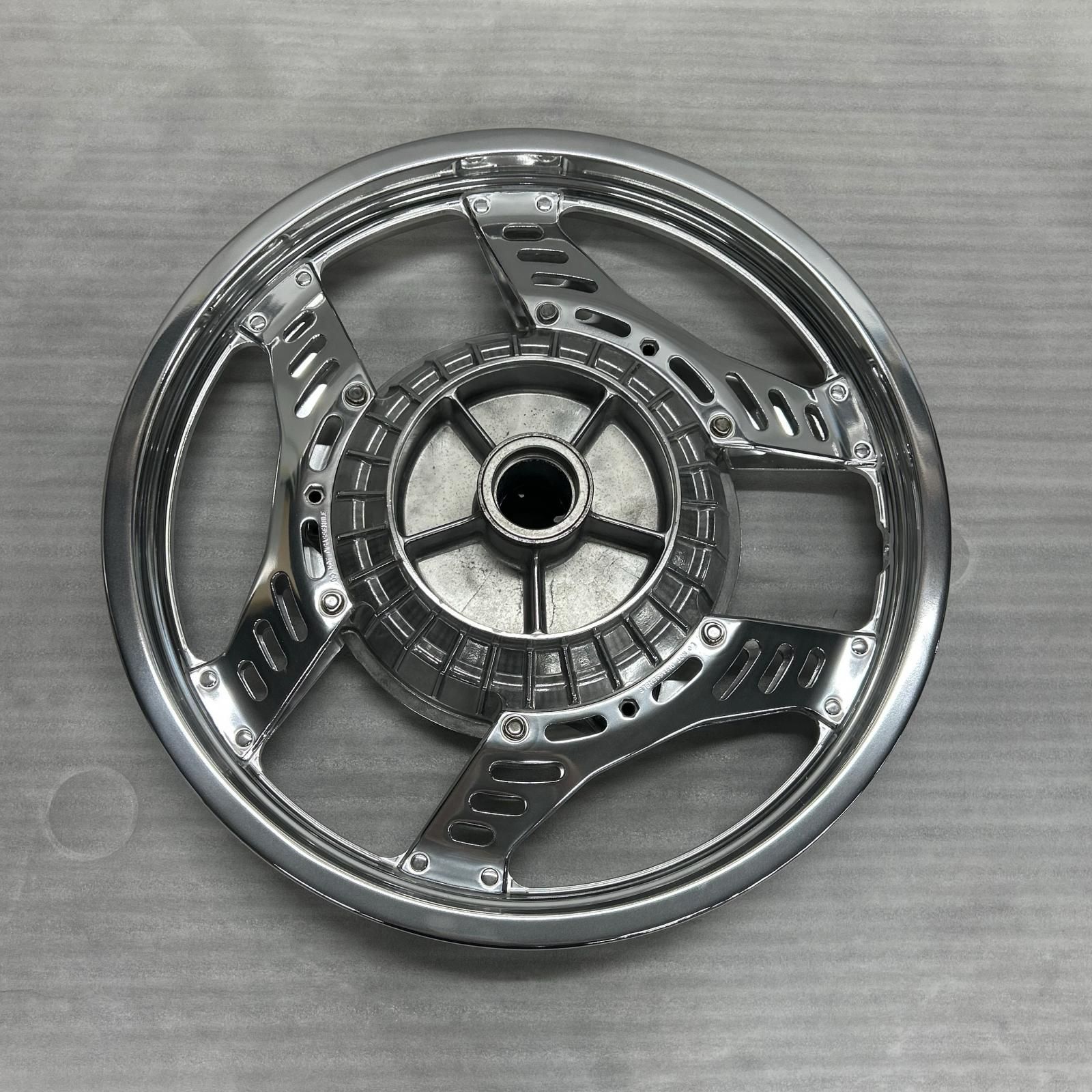 HONDA CBX400F リアホイール バレル研磨仕上げ ホンダ