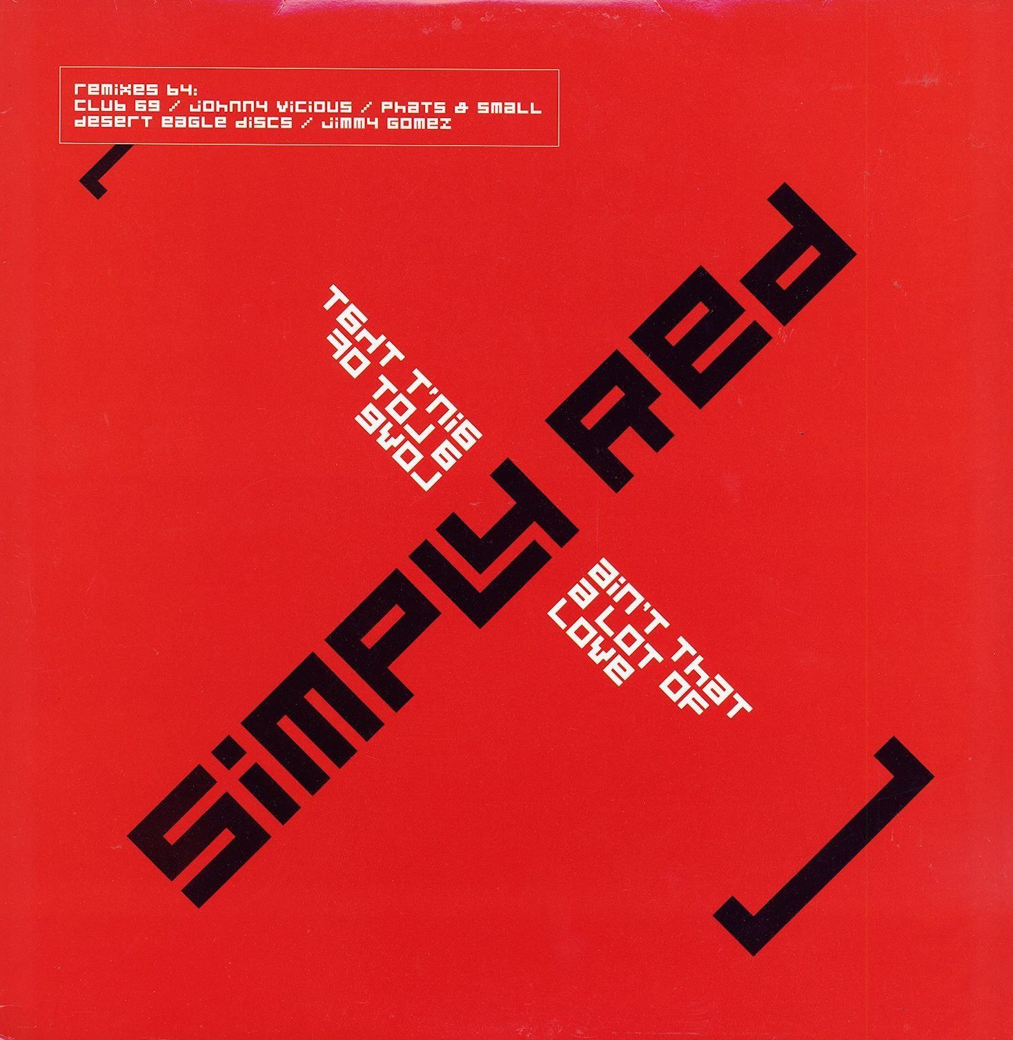 【CD】Ain't that a lot of love (8 versions, 1999) / Vinyl Maxi Single [Vinyl 12'']
