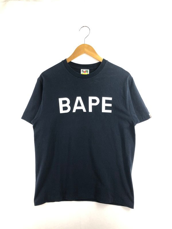 【中古品】 A BATHING APE アベイシングエイプ BAPE LOGO S/S T-SHIRT 001TEJ251010M ロゴTシャツ 半袖Tシャツ 【142-260518-na-25-tagh】
