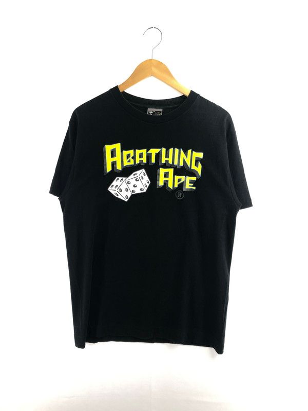 【中古品】 A BATHING APE アベイシングエイプ S/S LOGO T-SHIRT ロゴ Tシャツ 半袖Tシャツ 【142-260518-na-28-tagh】