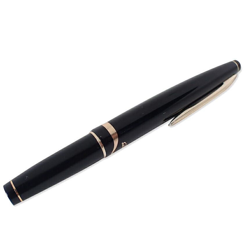PILOT/パイロット 万年筆　ペン先14K　ブラック×ゴールド//j224-1