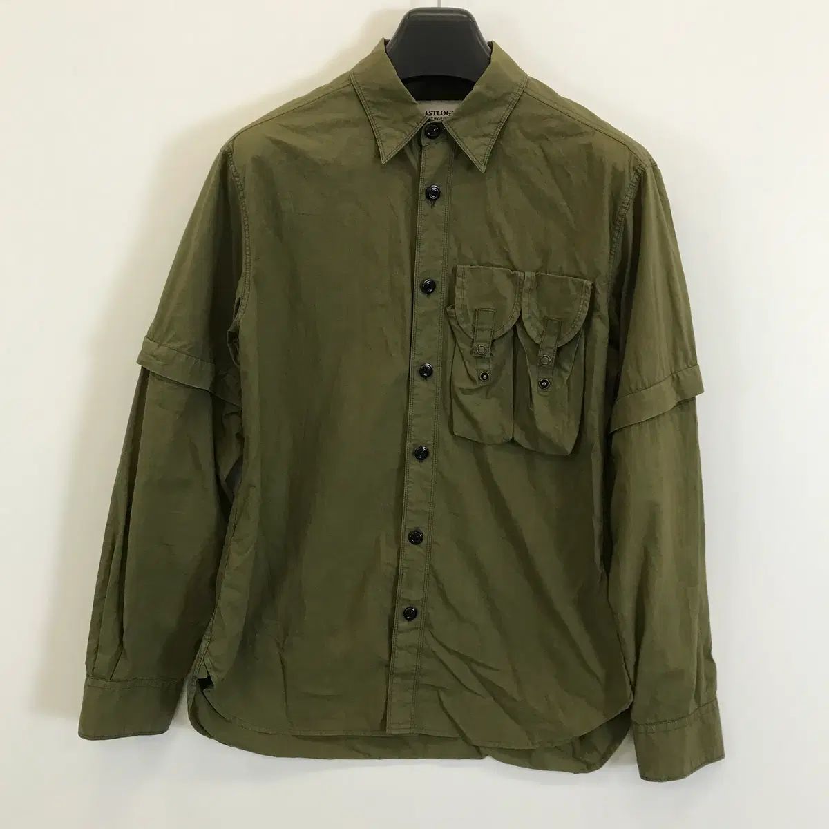 EASTLOGUE イーストローグ タン シャーッ オリーブ S