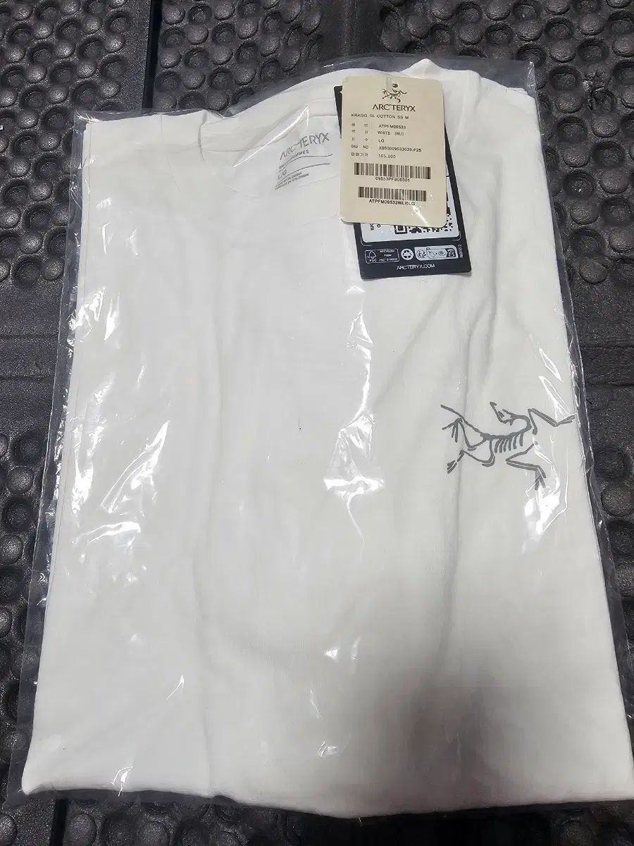 ARC'TERYX アークテリクス ク래그 半袖 Tシャツ 白 新品 L
