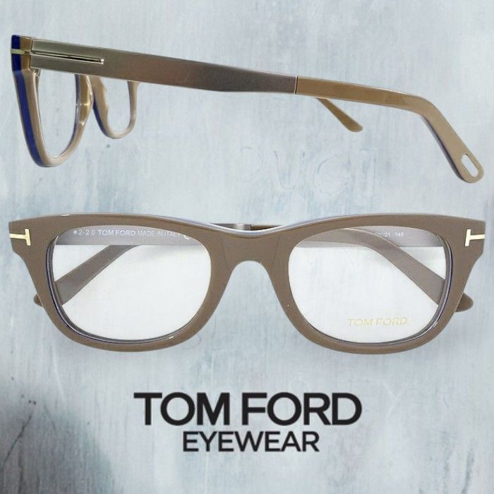 TOM FORD EYEWEAR トム フォード イタリア製 TF5197 ツートーン ウェリントン メガネ メガネフレーム 伊達メガネ 眼鏡 アイウェア FT5197 定5.2万 059▲078▼20729m05