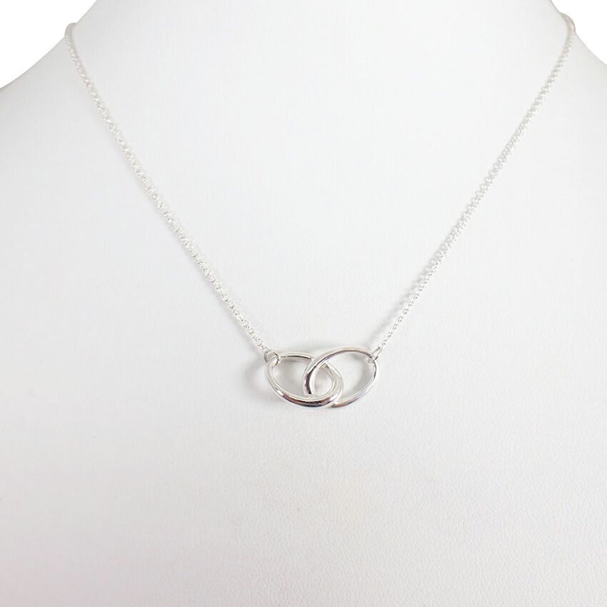 ティファニー TIFFANY&Co. ダブルループ ネックレス シルバー925 約 
