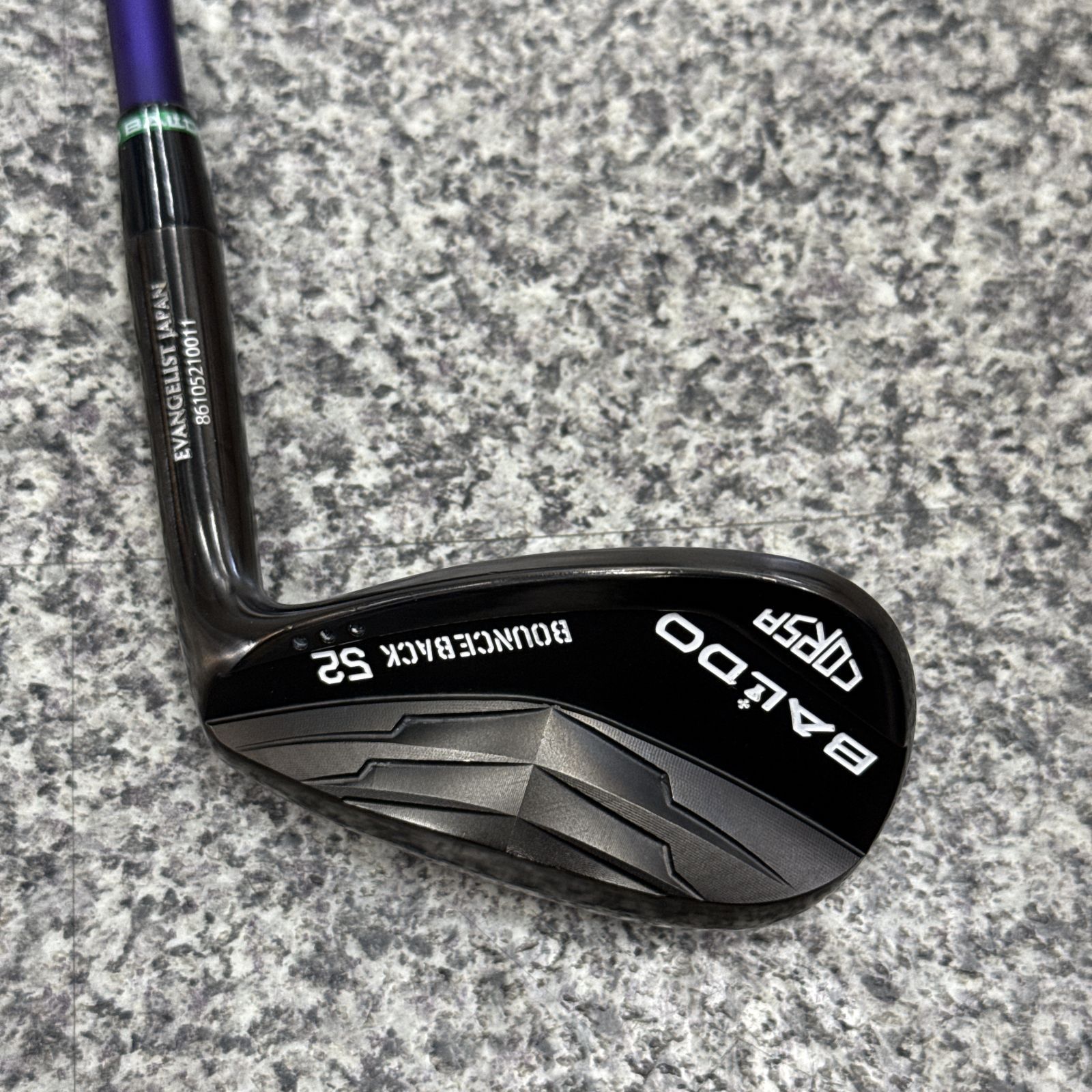 (中古）練習器具 BALDO CORSA BOUNCE BACK 52度 アイアン MCI PRACTICE PLUS　IRON