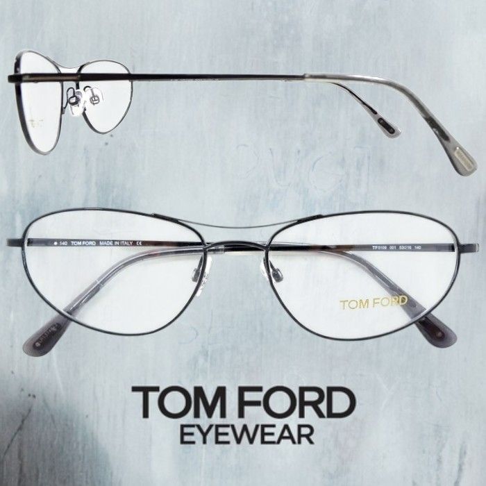 TOM FORD EYEWEAR トム フォード イタリア製 TF5109 オーバル調 ダブルブリッジ メガネ メガネフレーム 伊達メガネ 眼鏡 アイウェア FT5109 定4.6万 001▲078▼20729m04