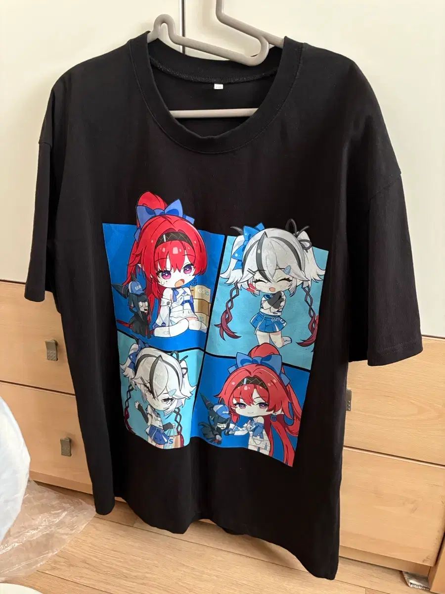 명조 コラボレーション 半袖Tシャツ (2XL)