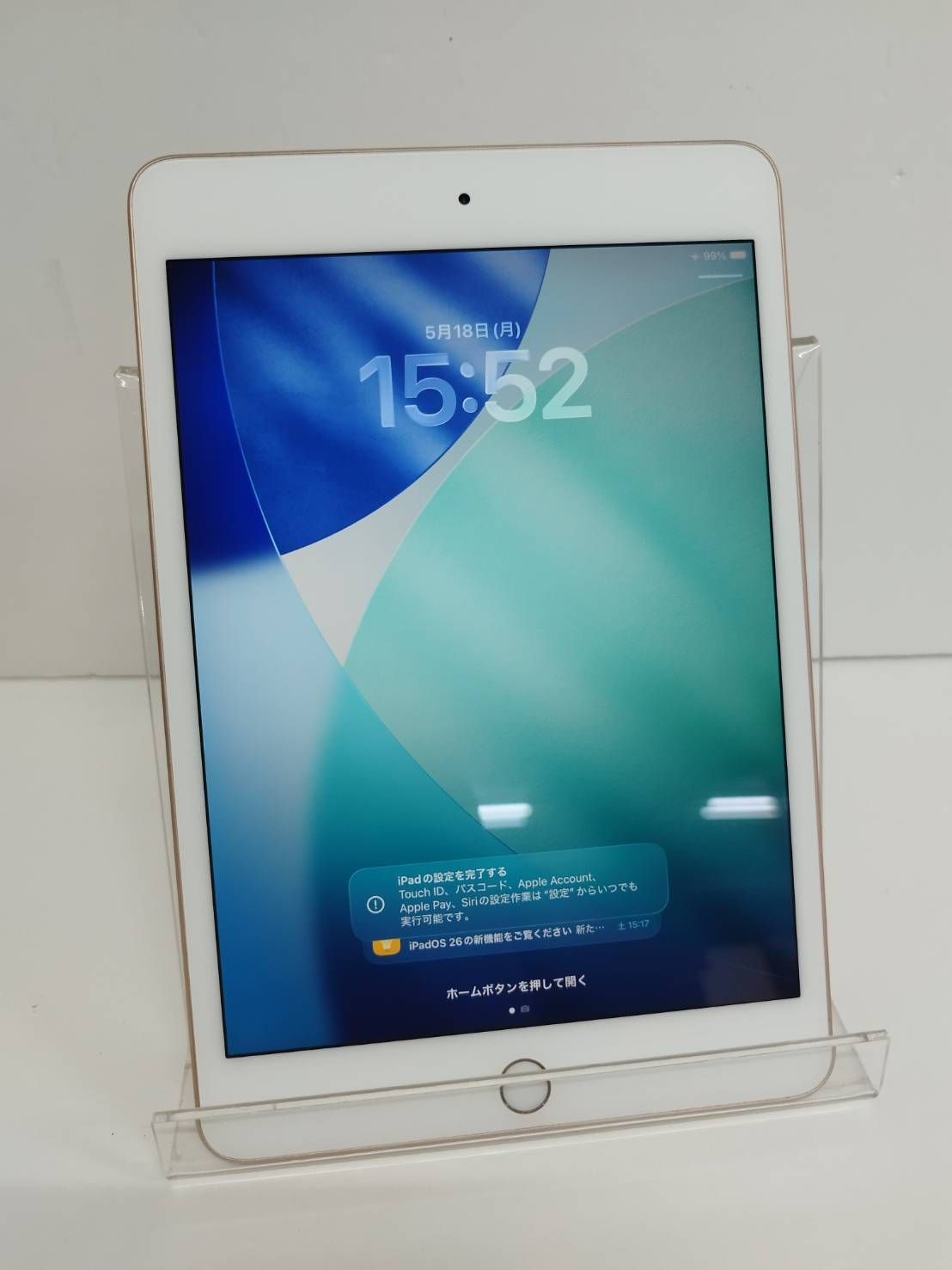 【Wi-Fiモデル】iPad mini 第5世代/7.9インチ/A2133/64GB〈MUQY2J/A〉バッテリー82％