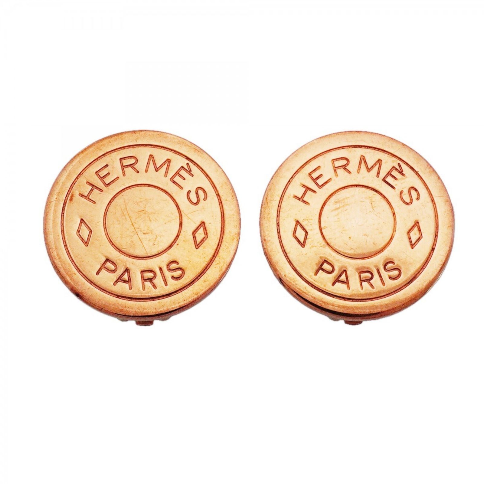 エルメス(Hermes) エルメス イヤリング セリエ GPメッキ ゴールドレディース P2820363
