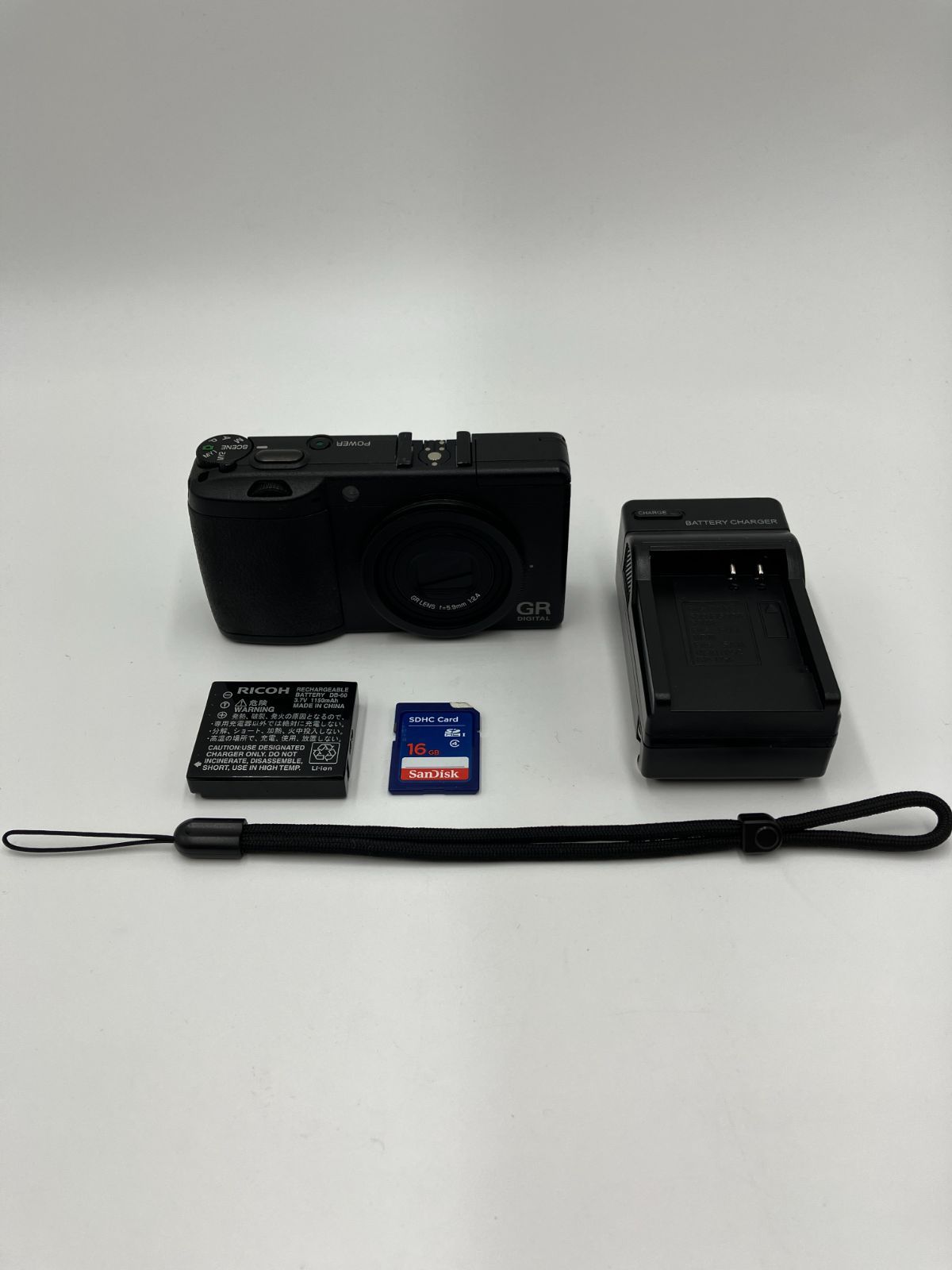 動作確認済】RICOH GR DIGITAL II コンパクトデジタルカメラ - メルカリ