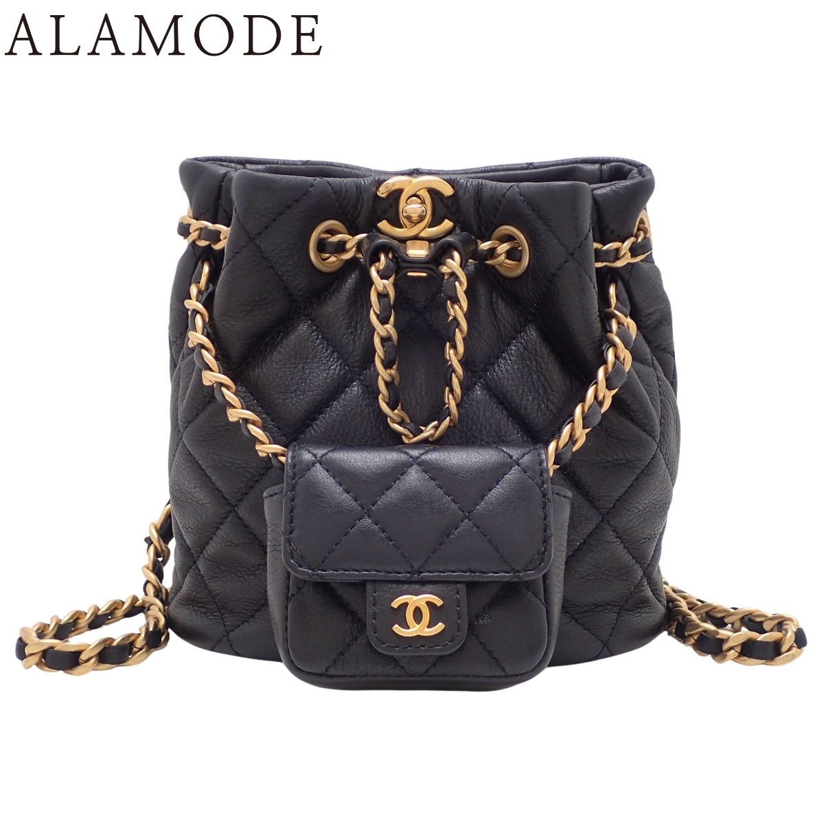 CHANEL(シャネル) マトラッセ ココマーク ミニバッグパック リュック 