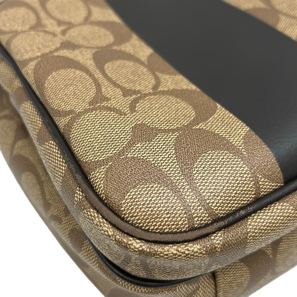 COACH(コーチ) ショルダーバッグ ヘリテージストライプシグネチャー