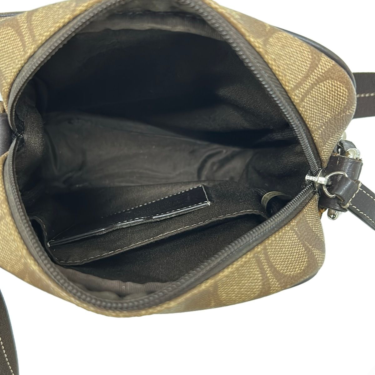 COACH(コーチ) ショルダーバッグ ヘリテージストライプシグネチャー