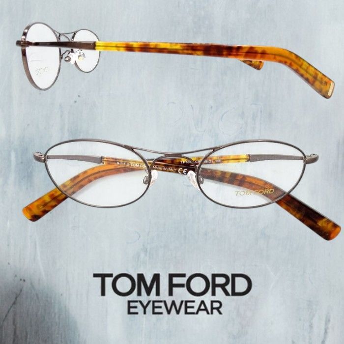 TOM FORD 伊製 TF5367 オーバルフレーム メガネ 伊達 定5.6万 TOM FORD 伊製 TF5367 オーバルフレーム メガネ 伊達 定5.6万 【公式通販】