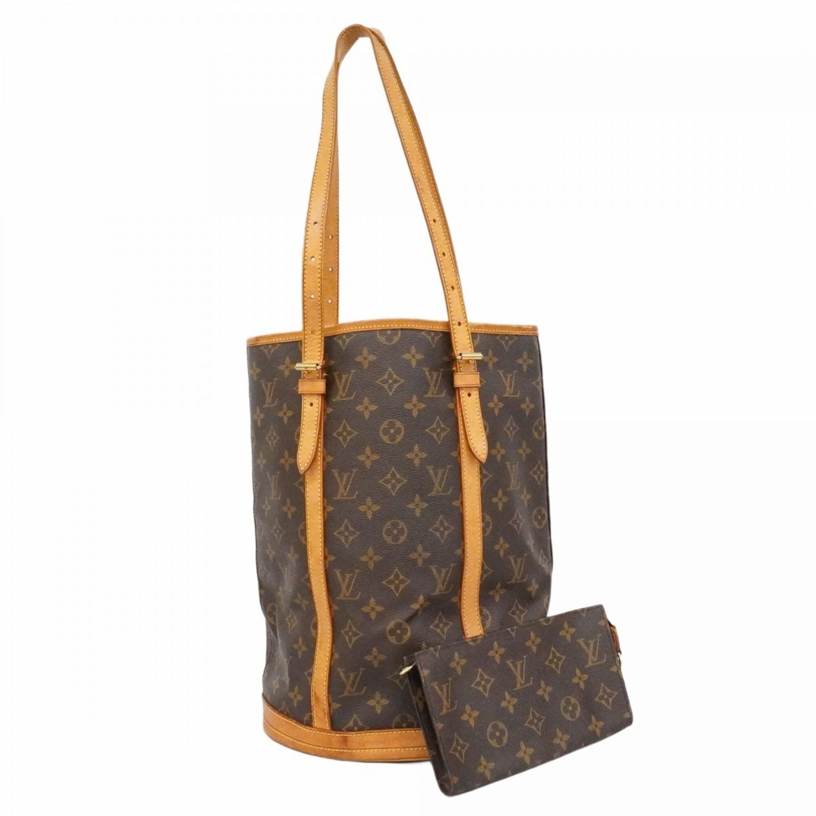 ルイ・ヴィトン(Louis Vuitton) ルイ・ヴィトン トートバッグ モノグラム バケットGM M42236 ブラウンレディース