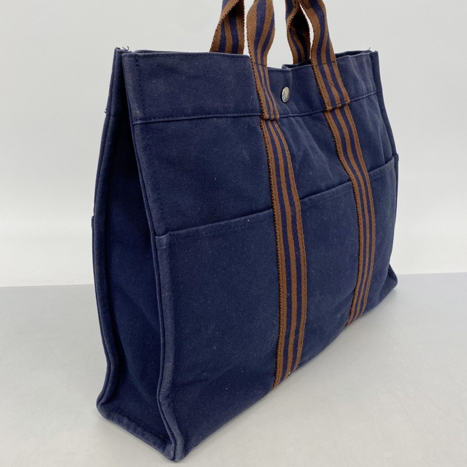 エルメス(Hermes) エルメス トートバッグ フールトゥMM キャンバス