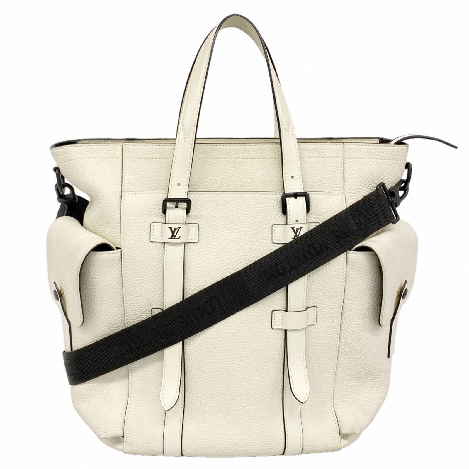 ルイ・ヴィトン(Louis Vuitton) ルイ・ヴィトン トートバッグ トリヨン クリストファートート M58477 ブロン 2wayバッグメンズ