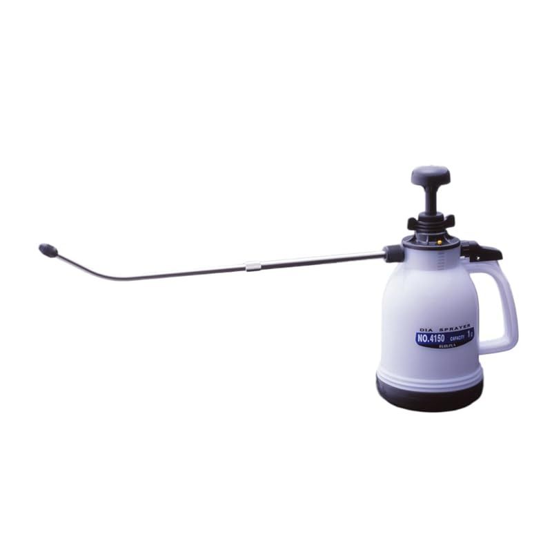 フルプラ ダイヤスプレー プレッシャー式噴霧器 ニューシースルー 伸縮ノズル 1L用 NO.4150 0