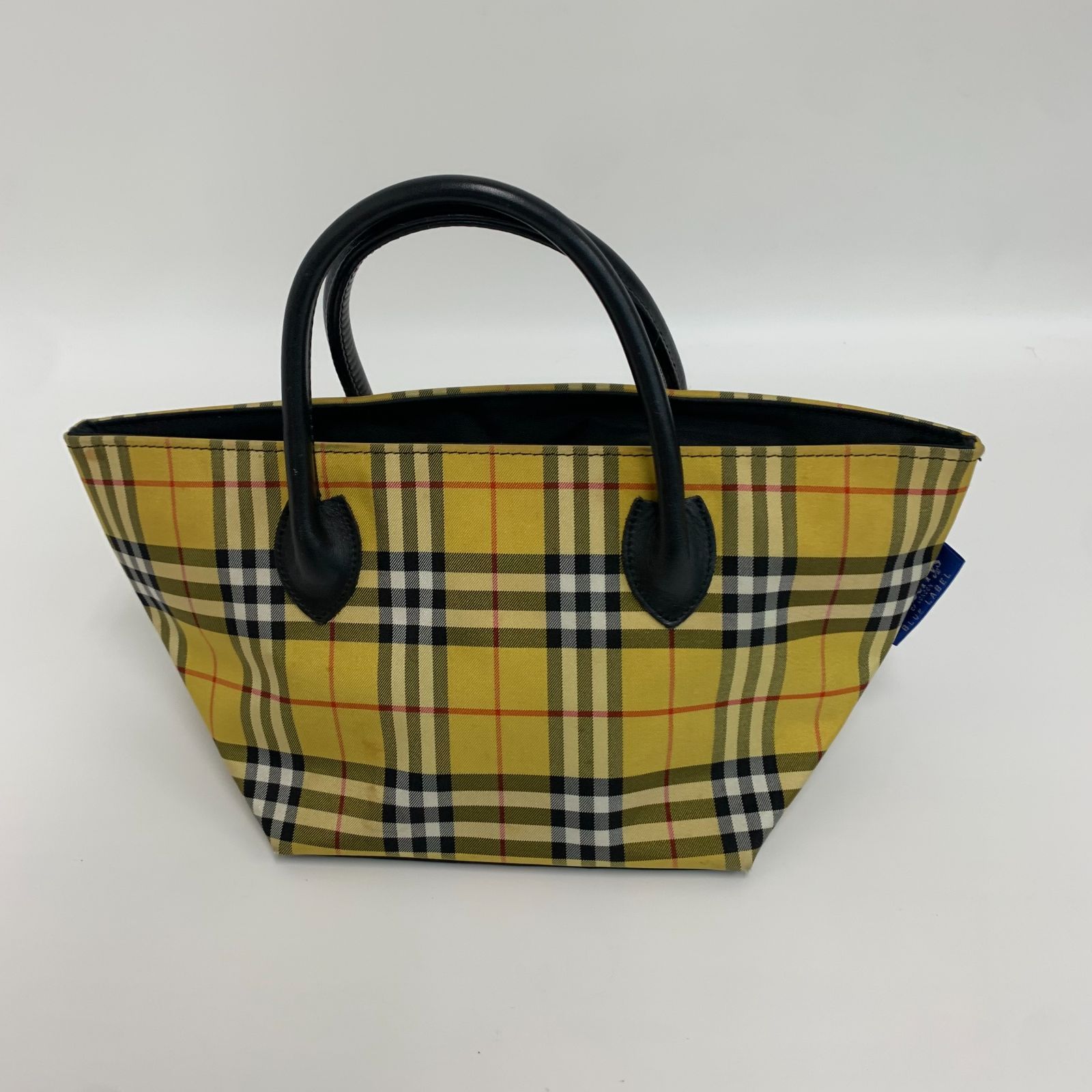 希少カラー】BURBERRY バーバリー ノバチェック トートバッグ 黄色