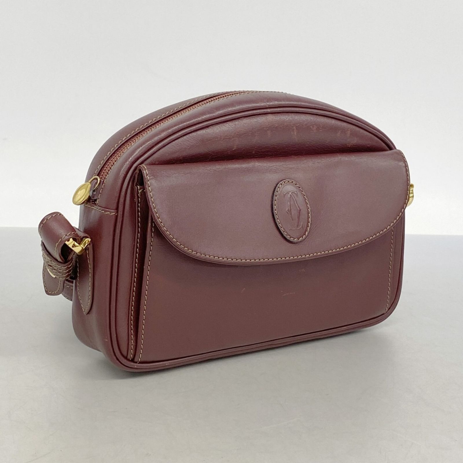 カルティエ(Cartier) カルティエ ショルダーバッグ マスト レザー 