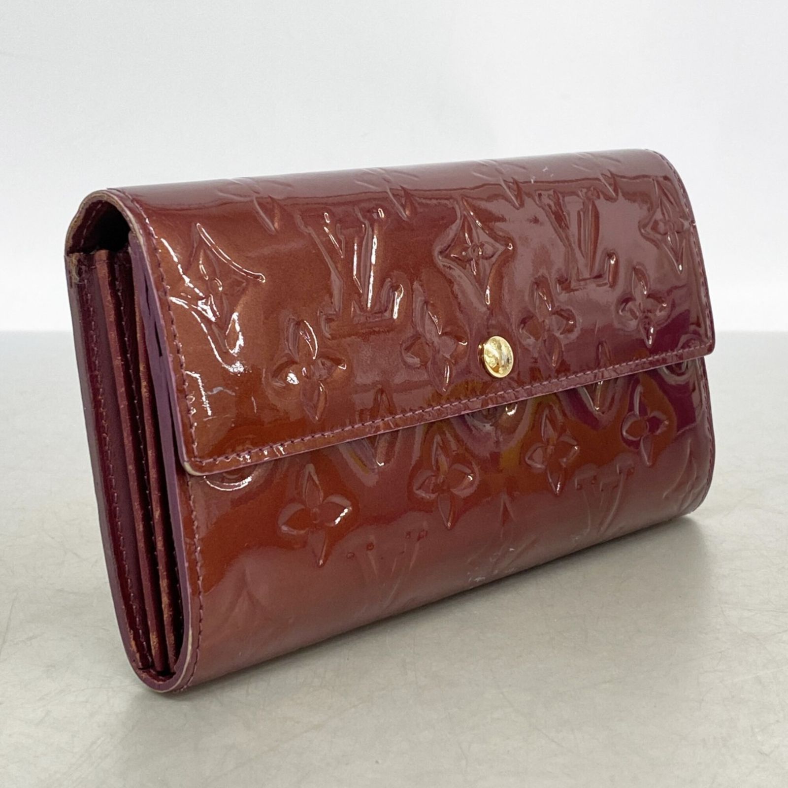 ルイ・ヴィトン(Louis Vuitton) ルイ・ヴィトン 長財布 ヴェルニ
