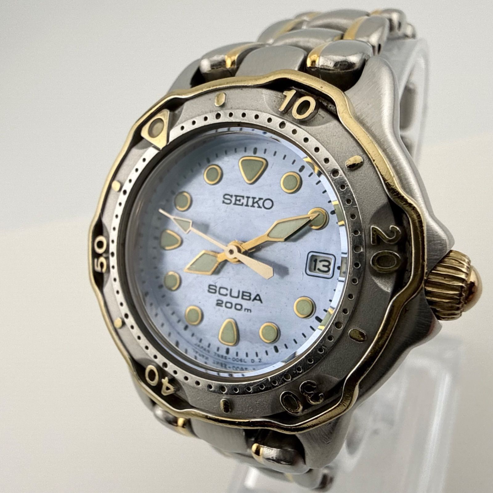 SEIKO セイコー SCUBA スキューバ 7N85-0070 レディース ボーイズ