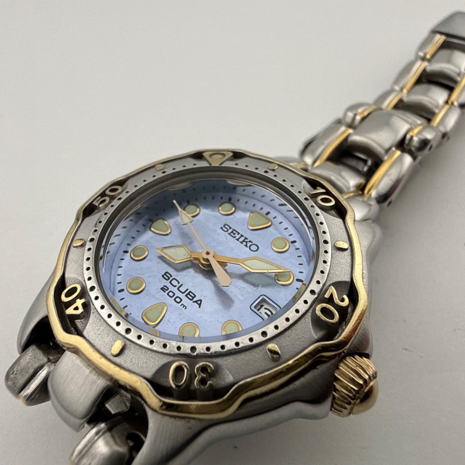 SEIKO セイコー SCUBA スキューバ 7N85-0070 レディース ボーイズ