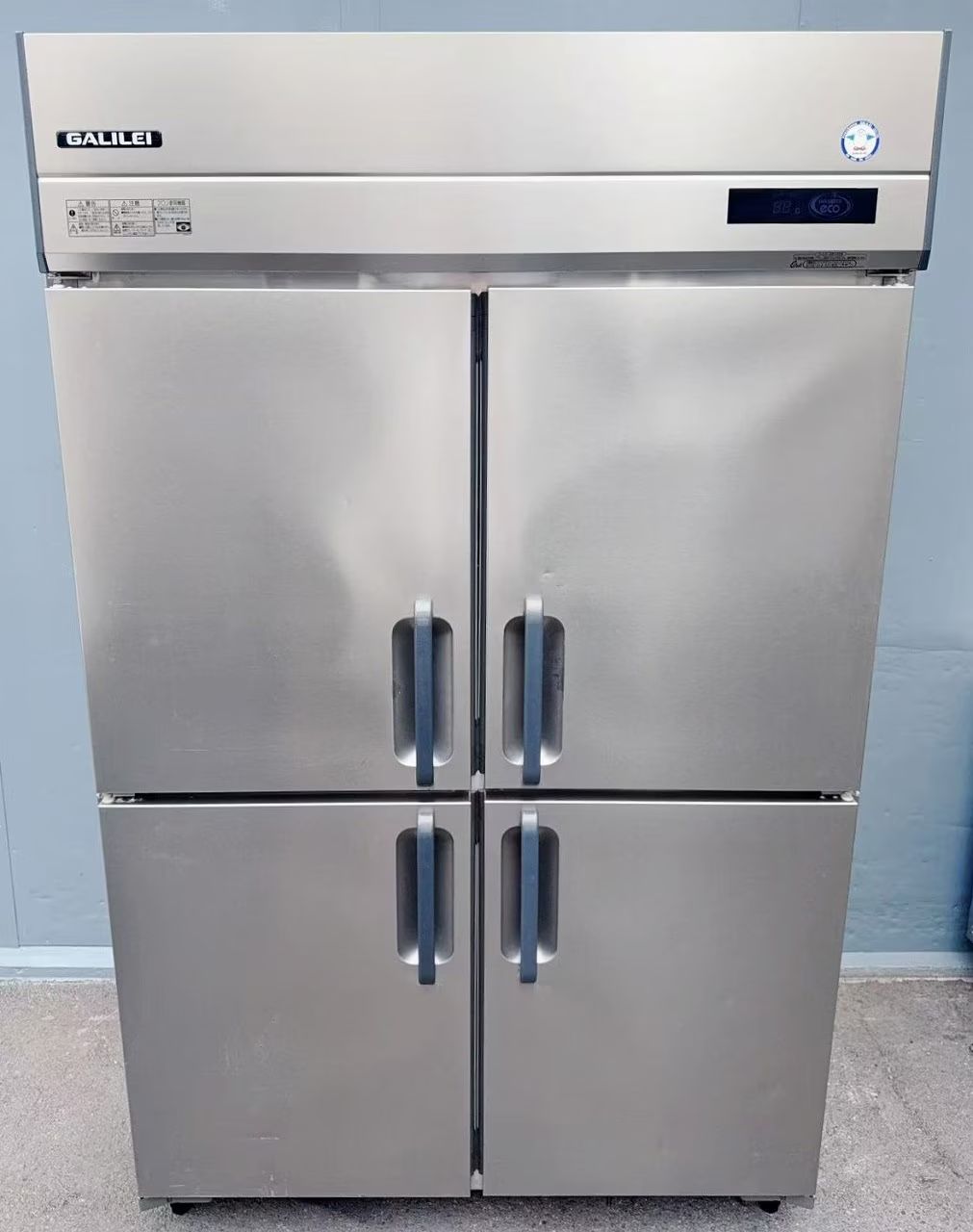 【中古】縦型冷蔵庫 フクシマ GRN-120RM-F 100V 2021年