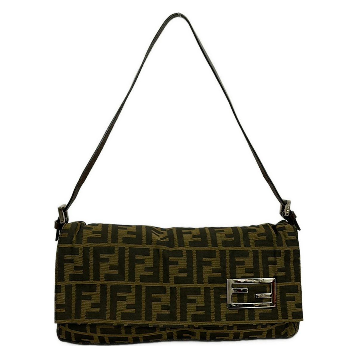 FENDI(フェンディ) ショルダーバッグ ズッカ柄 26776 ダークブラウン 