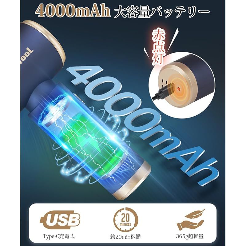 ハンディクリーナー コードレス・乾湿両用・空気入れ・抜き機能付き 【2種吸引 強力吸引力 40000Pa ハンディクリーナー 業界初！ | Amazon 掃除機・クリーナー